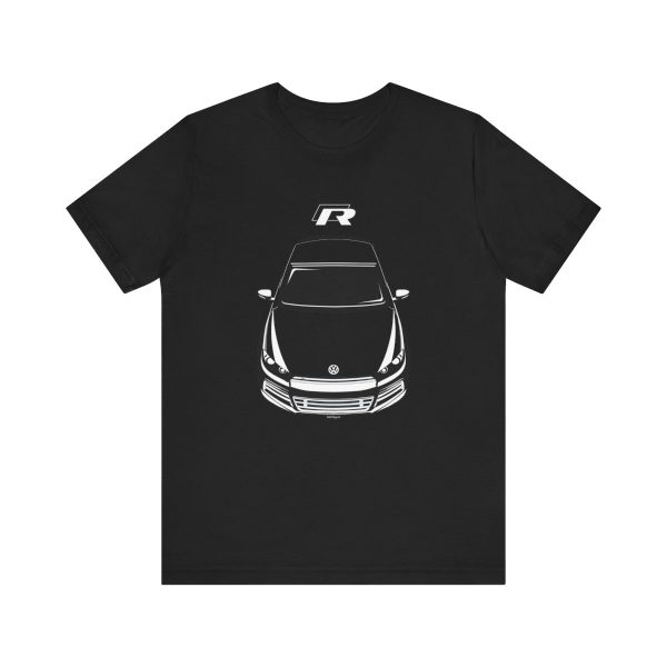 Volkswagen Scirocco R T-shirt Black by Auto Art Apparel