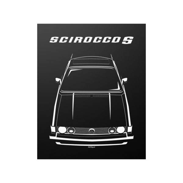 Volkswagen Scirocco S 1974-1981 Poster 16 x 20 inch by Auto Art Apparel