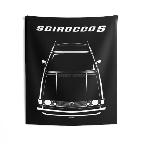 Volkswagen Scirocco S 1974-1981 Tapestry 50 x 60 inch by Auto Art Apparel