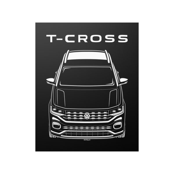 Volkswagen T Cross Poster 16 x 20 inch by Auto Art Apparel