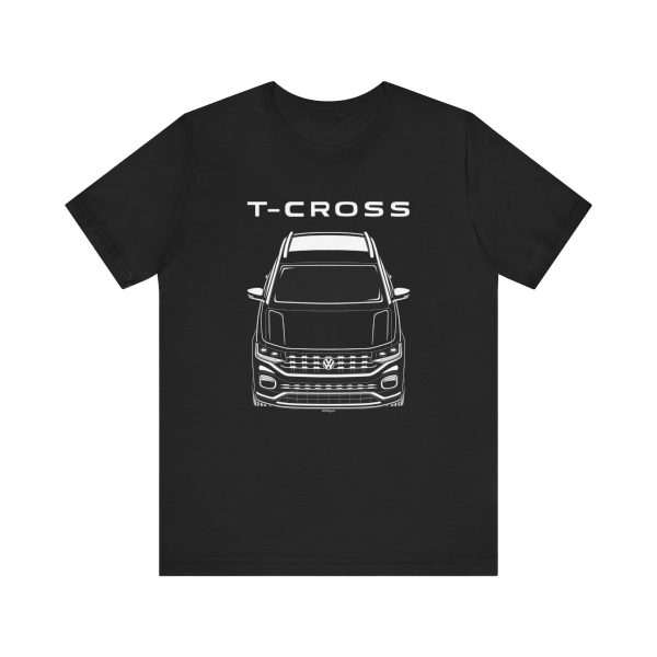 Volkswagen T Cross T-shirt Black by Auto Art Apparel