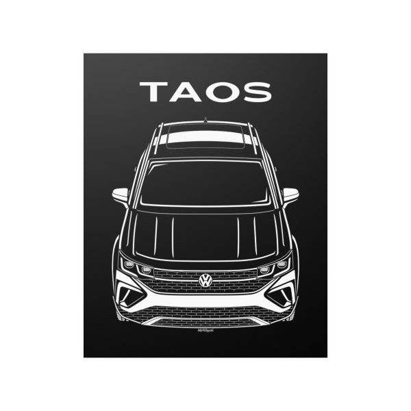 Volkswagen Taos Poster 16 x 20 inch by Auto Art Apparel