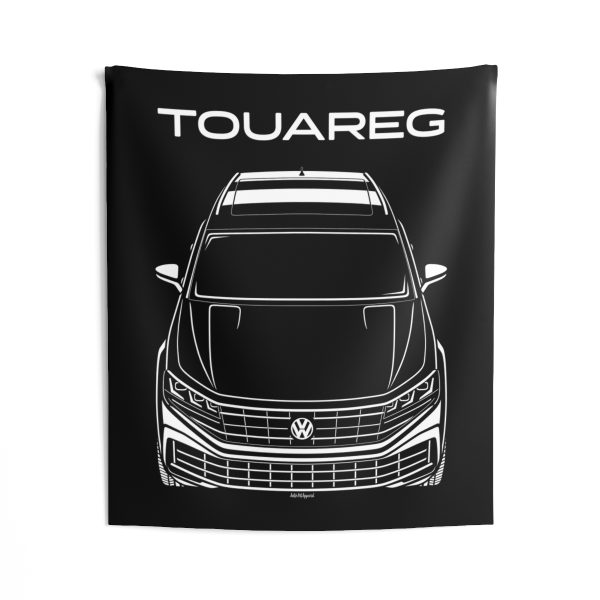Volkswagen Touareg 2024 Tapestry 50 x 60 inch by Auto Art Apparel