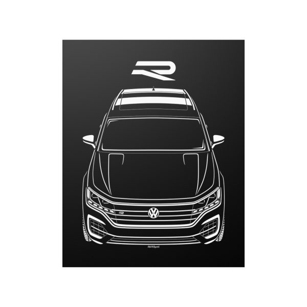 Volkswagen Touareg R 2021-2023 Poster 16 x 20 inch by Auto Art Apparel
