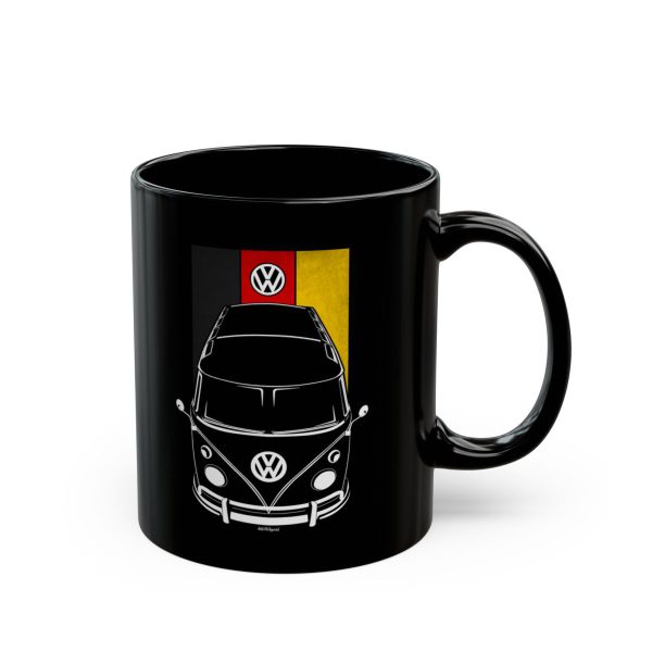 Volkswagen Type 2 Mug - Germany Flag Coffee Mug 11 oz by Auto Art Apparel