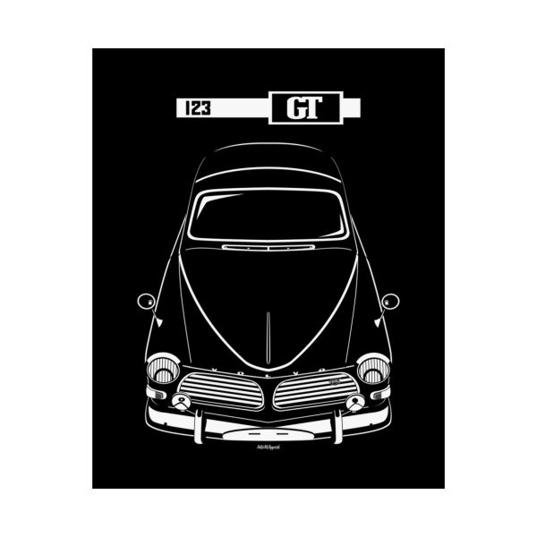Volvo 123GT Poster 16 x 20 inch by Auto Art Apparel