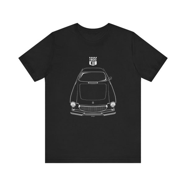 Volvo 1800E T-shirt Black by Auto Art Apparel