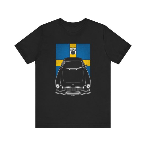 Volvo 1800E T-shirt - Sweden Flag Shirt by Auto Art Apparel