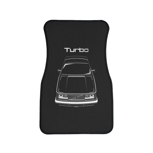 Volvo 242 Turbo Evolution Car Mat Front Carpet Floor Mats by Auto Art Apparel