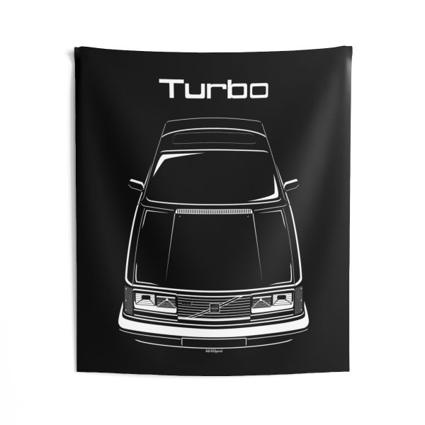 Volvo 242 Turbo Evolution Tapestry 50 x 60 inch by Auto Art Apparel