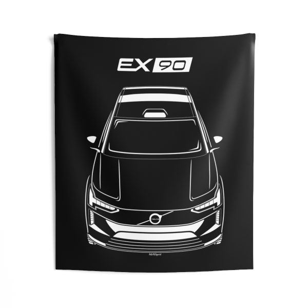 Volvo EX90 Tapestry 50 x 60 inch by Auto Art Apparel