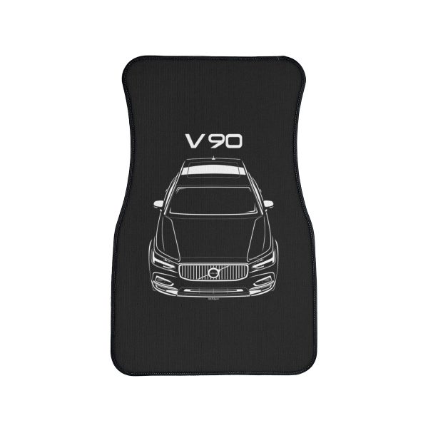 Volvo V90 2020-2024 Car Mat Front Carpet Floor Mats by Auto Art Apparel
