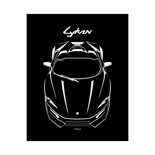 W Motors Lykan Hypersport Poster 16 x 20 inch by Auto Art Apparel