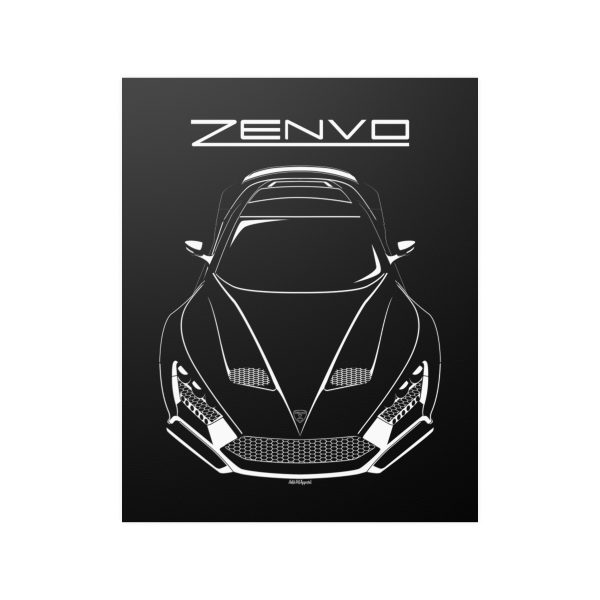 Zenvo ST1 Poster 16 x 20 inch by Auto Art Apparel