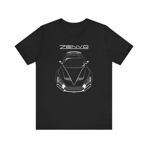 Zenvo ST1 T-shirt Black by Auto Art Apparel