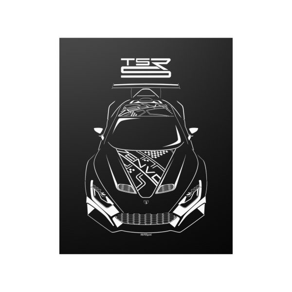 Zenvo TSR S Poster 16 x 20 inch by Auto Art Apparel