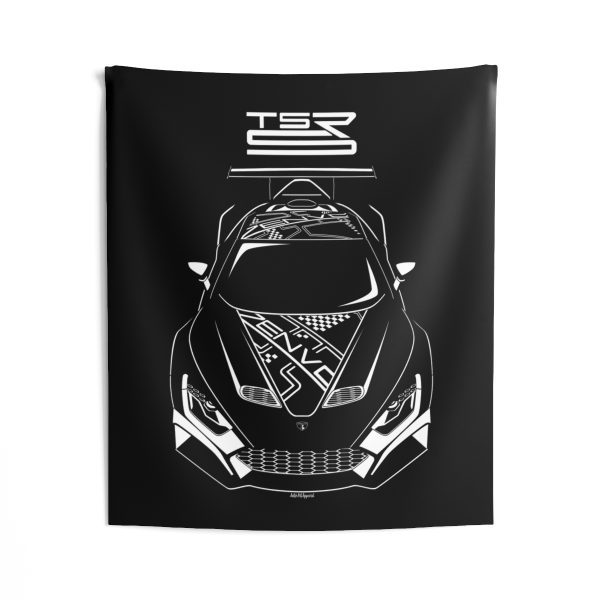 Zenvo TSR S Tapestry 50 x 60 inch by Auto Art Apparel